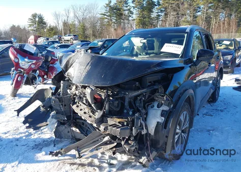 2022 Nissan Rogue Sv Intelligent Awd z USA, uszkodzony, nr VIN JN8BT3BB1NW338774